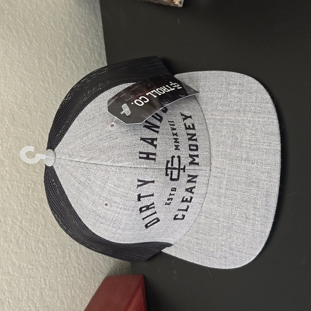 Dirty Hands Clean Money snapback hat